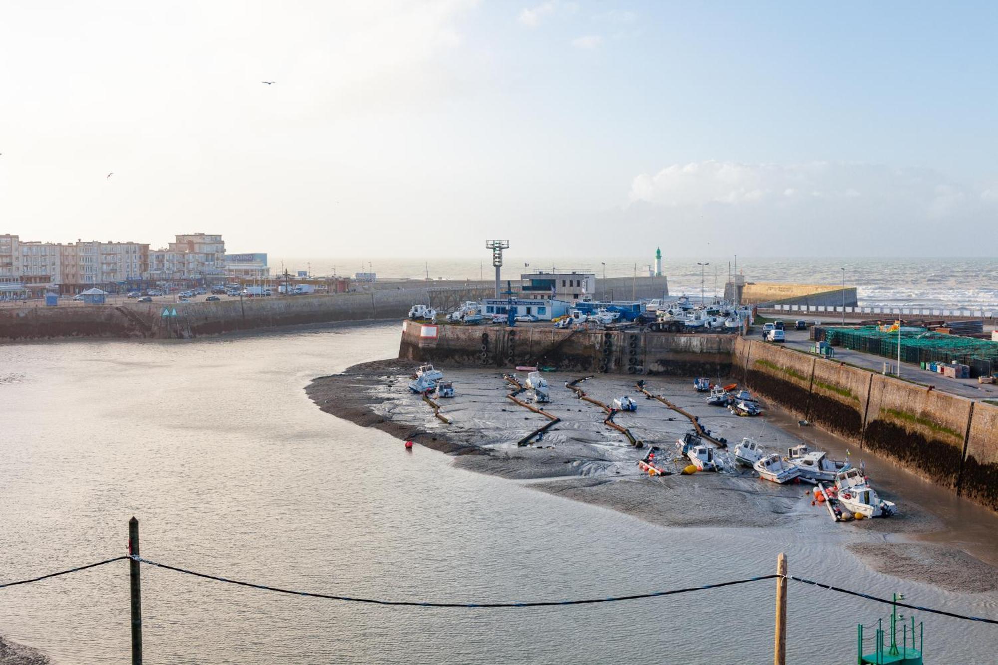 La Coquille - Vue Mer Panoramique & Port Treport Le Tréport Exterior foto
